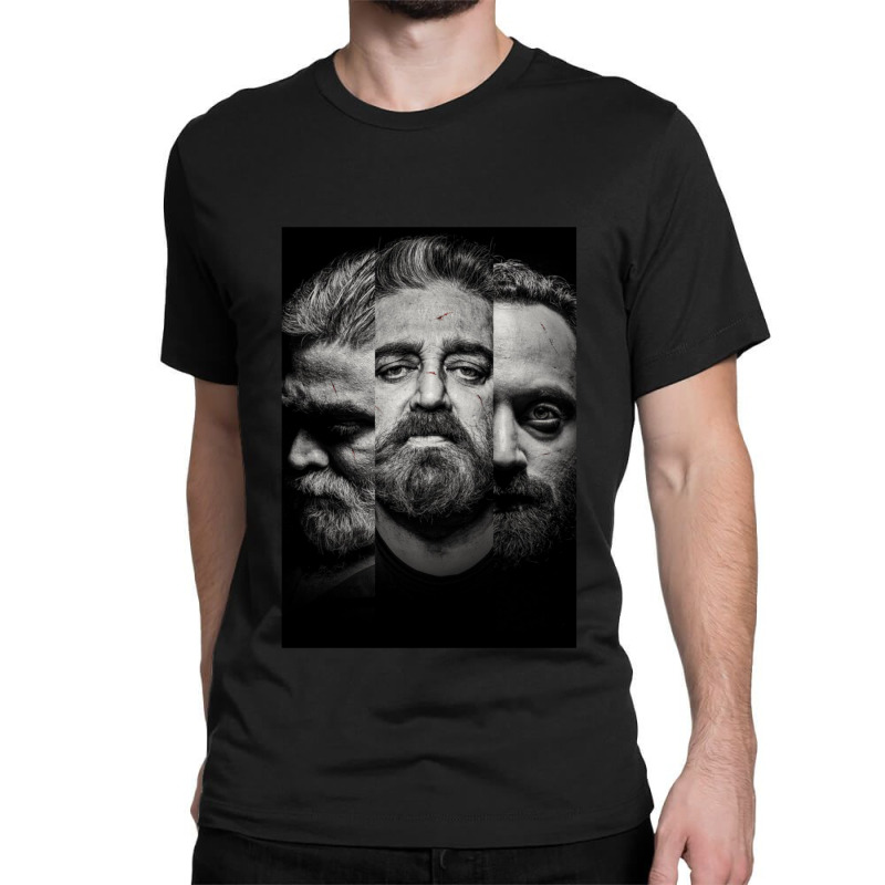 Kamal Haasan Vikram Movie Classic T-shirt by TERESALIRES | Artistshot