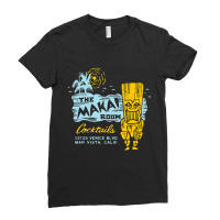 The Makai Room Los Angeles, Ca Vintage Tiki Bar Ladies Fitted T-shirt | Artistshot