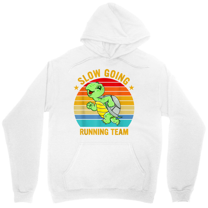 Slow Going Running Team Funny Turtle Marathon Runner T Shirt Unisex Hoodie by cm-arts | Artistshot