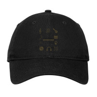 Musicians And Instruments Of Music Adjustable Cap | Artistshot