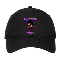 Master Thalapathy Vijay Illustration Tri-blend Adjustable Cap | Artistshot