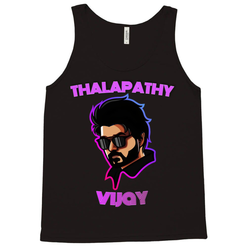 Master Thalapathy Vijay Illustration Tri-blend Tank Top by TERESALIRES | Artistshot