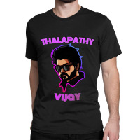 Master Thalapathy Vijay Illustration Tri-blend Classic T-shirt | Artistshot