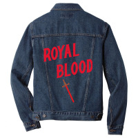 Sword Royal Blood Red Men Denim Jacket | Artistshot