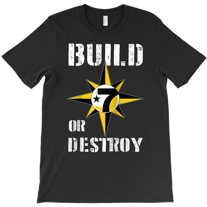 Build Or Destroy Mathematics Allah 5 Percent Godbody Nge God Raglan Ba T-shirt | Artistshot