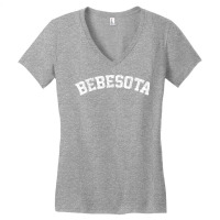 Distressed Vintage Latina Bebesota T Shirt Women's V-neck T-shirt | Artistshot