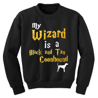 Black And Tan Coonhound Gifts   Black And Tan Coonhound Youth Sweatshirt | Artistshot