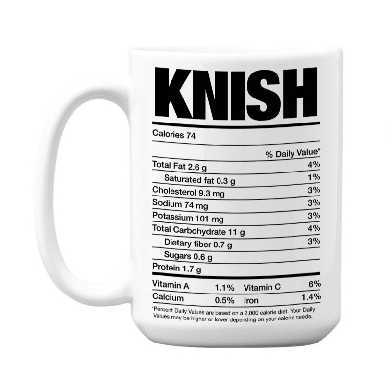 Nutrition Facts Knish Jewish Holiday Food Hanukkah Gift 15 Oz Coffee Mug | Artistshot