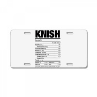 Nutrition Facts Knish Jewish Holiday Food Hanukkah Gift License Plate | Artistshot