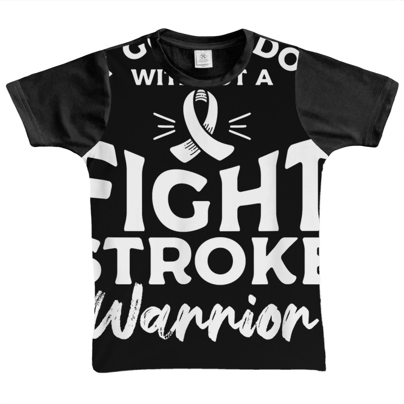 Not Going Down Without A Fight Stroke Warrior Awareness T Shirt Graphic Youth T-shirt by cm-arts | Artistshot