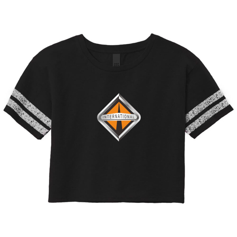 Emblem Of Navistar 1 Scorecard Crop Tee by cm-arts | Artistshot