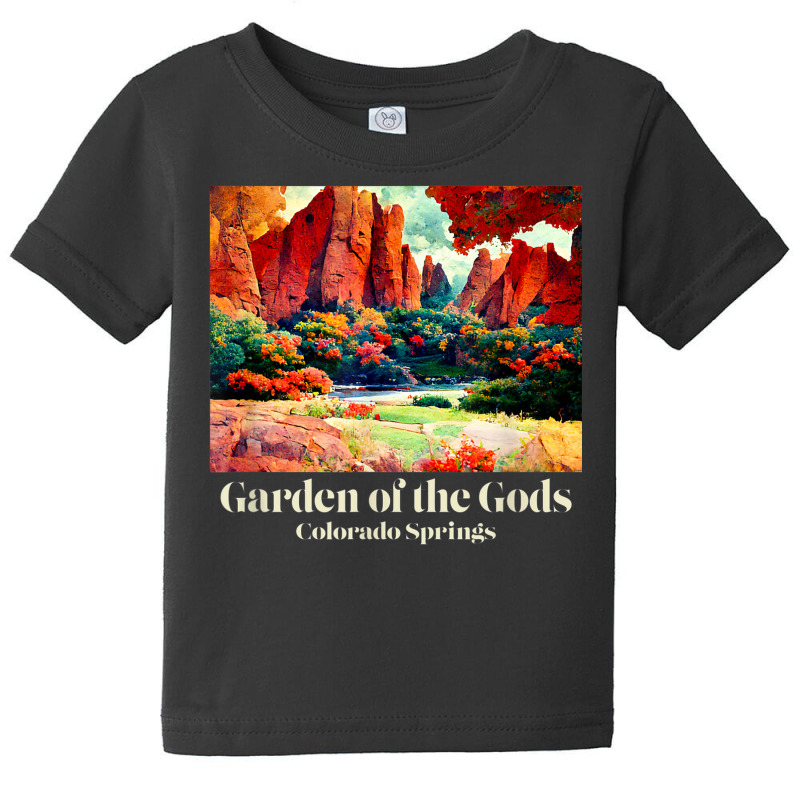 Colorado Springs Mountains And Nature Graphic Baby Tee | Artistshot