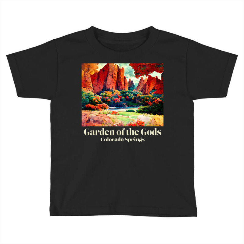 Colorado Springs Mountains And Nature Graphic Toddler T-shirt | Artistshot