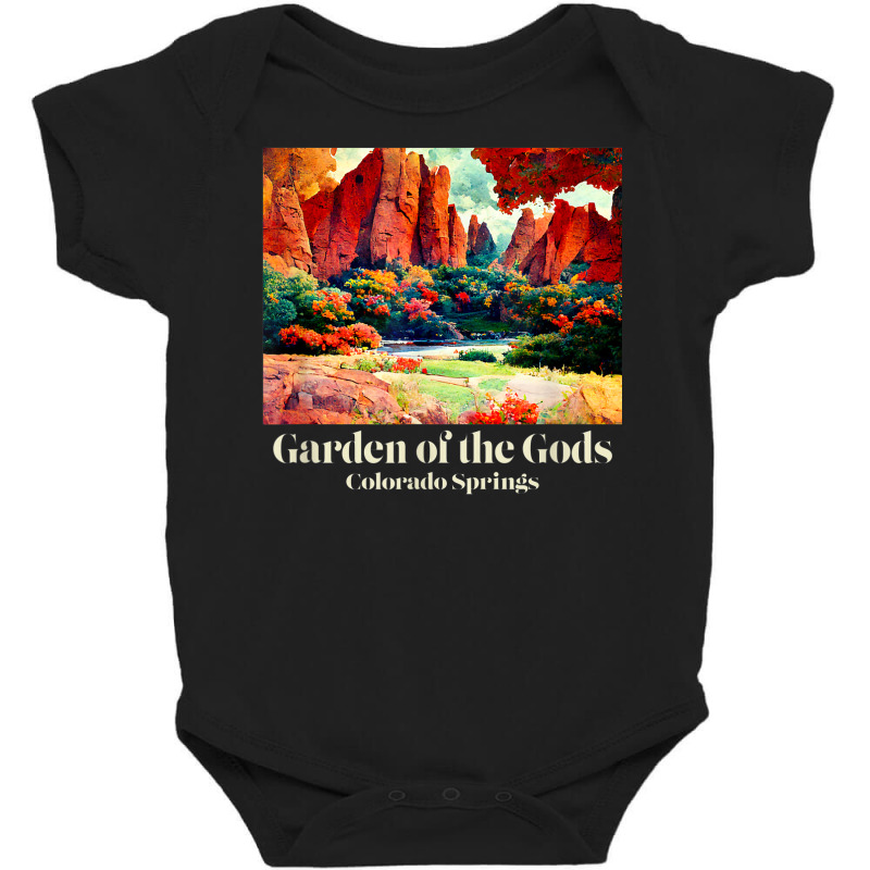 Colorado Springs Mountains And Nature Graphic Baby Bodysuit | Artistshot