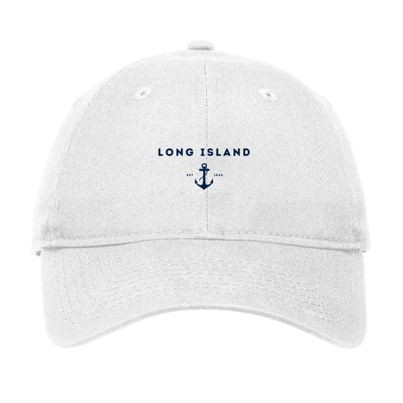 Long Island New York Est 1640 Raglan Baseball Tee Adjustable Cap by cm-arts | Artistshot