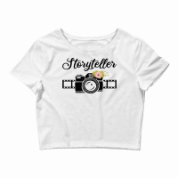 Funny Photography Art For Men Women Photographer Camera Film T Shirt Crop Top | Artistshot