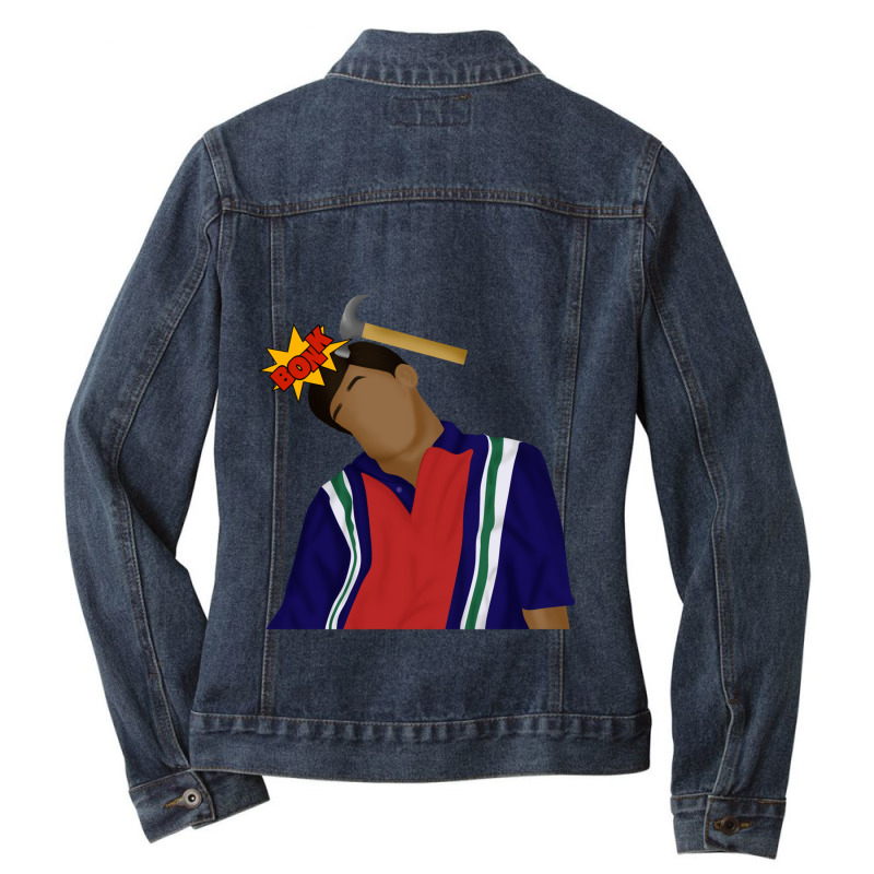 Nesamani Bonk Meme - Friends Ladies Denim Jacket by STEVERAMER | Artistshot