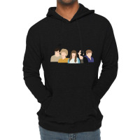 Kath _amp_ Kim  Whole Cast Vector Minimal Fan Art Lightweight Hoodie | Artistshot