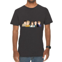 Kath _amp_ Kim  Whole Cast Vector Minimal Fan Art Vintage T-shirt | Artistshot