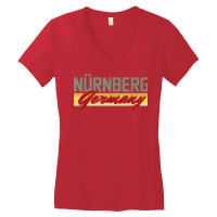 Nuremberg Bavaria Dialect Middle Franconia Germany Souvenir T Shirt Women's V-neck T-shirt | Artistshot