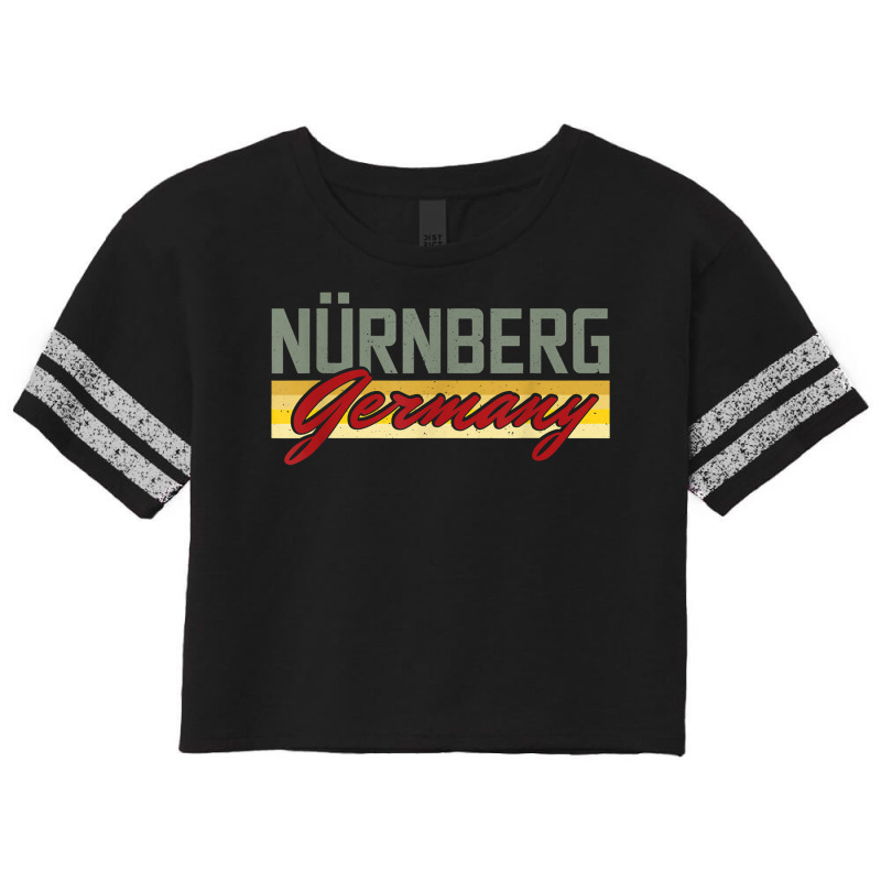 Nuremberg Bavaria Dialect Middle Franconia Germany Souvenir T Shirt Scorecard Crop Tee by cm-arts | Artistshot