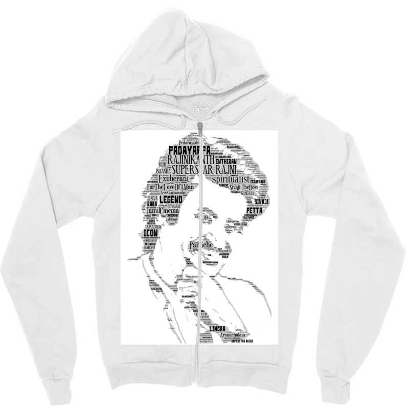 Rajinikanth Zipper Hoodie | Artistshot