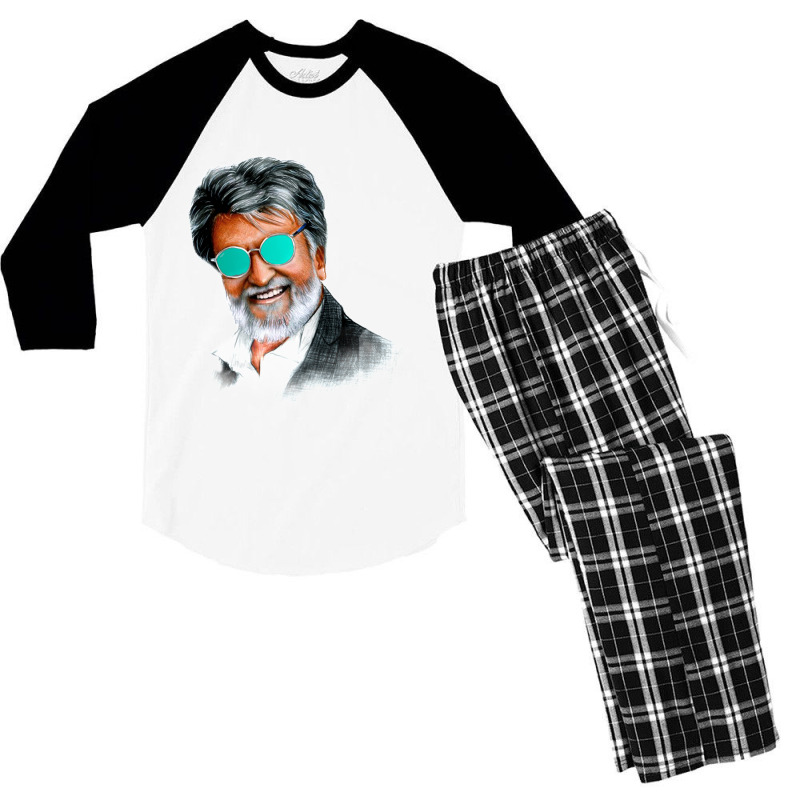 Rajinikanth Kabali Men's 3/4 Sleeve Pajama Set | Artistshot