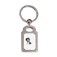 Rajinikanth Kabali Silver Rectangle Keychain | Artistshot