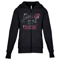 Girls Gone Cruisin Pink Wine Bling Rhinestone Tee For Woman T Shirt Youth Zipper Hoodie | Artistshot