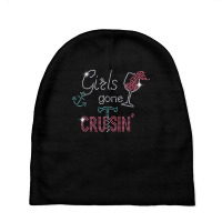 Girls Gone Cruisin Pink Wine Bling Rhinestone Tee For Woman T Shirt Baby Beanies | Artistshot