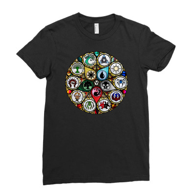 Magic The Gathering Ladies Fitted T-shirt Designed By Creative Tees