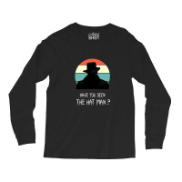 Hat Man Shadow People - Sleep Paralysis .png Long Sleeve Shirts | Artistshot