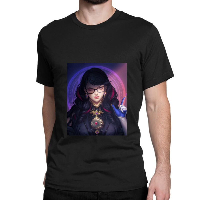 Trending Cool Bayonetta Anime Character Design Classic T-shirt | Artistshot