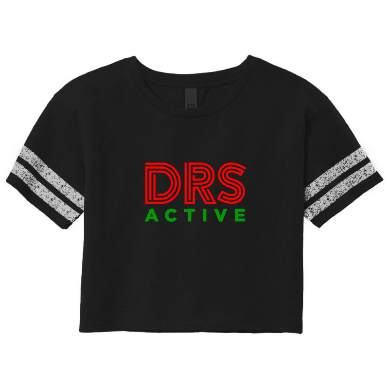 Drs Active Overtake F1 2022 1 Scorecard Crop Tee by DebbieElliott | Artistshot