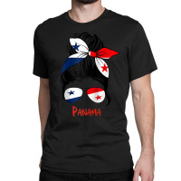 Panamanian Girl Panama Chica Panameña Flag Raglan Baseball Tee Classic T-shirt | Artistshot