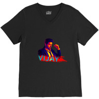 Vijay Sarkar V-neck Tee | Artistshot