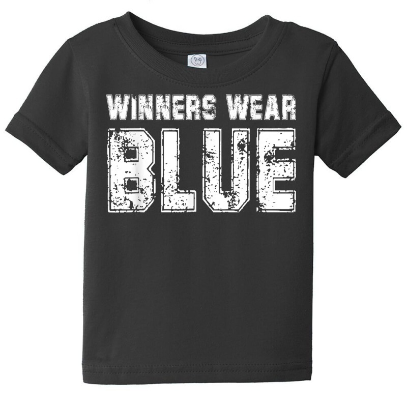 Winners Wear Blue Color War Camp Team Game Comp Boys Novelty T Shirt Baby Tee by cm-arts | Artistshot