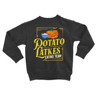 Potato Latkes Gift Jewish Hanukkah Toddler Sweatshirt | Artistshot