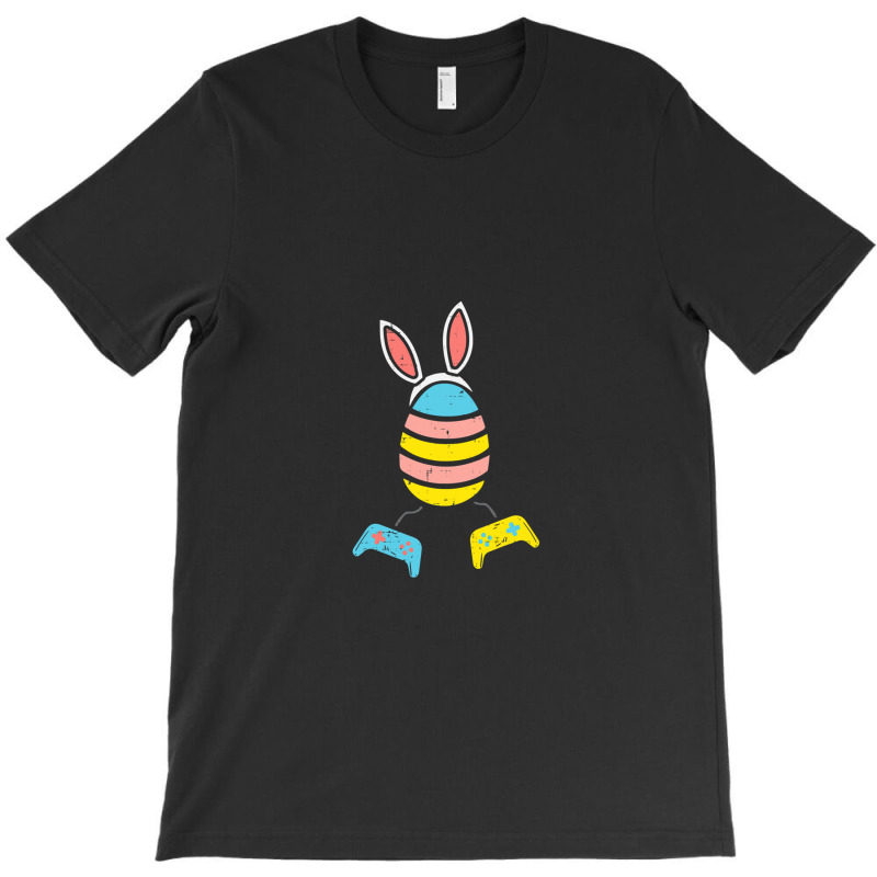 Easter Egg Bunny Ears Video Game T-Shirt by DebbieElliott | Artistshot