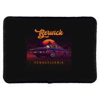 Berwick Pennsylvania Retro Vintage 80s 90s Muscle Cars Retrowave Aesth Rectangle Patch | Artistshot