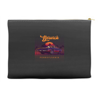 Berwick Pennsylvania Retro Vintage 80s 90s Muscle Cars Retrowave Aesth Accessory Pouches | Artistshot