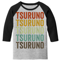 Tsuruno Japan Japanese City Youth 3/4 Sleeve | Artistshot