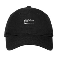 Enjoy Capitalism (rusted Version) Adjustable Cap | Artistshot