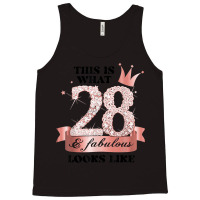 28 & Fabulous I Rose And White Party Group Candid Photo Item Tank Top | Artistshot