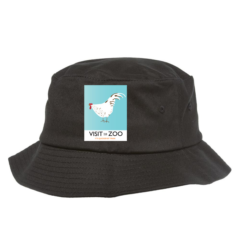 Visit The Zoo Hen Edition 1 Bucket Hat by AnitaBiegacki | Artistshot