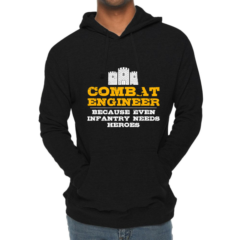 Combat Engineer  Engineer Gifts  Army Engineering Lightweight Hoodie by Thanhhuong90 | Artistshot