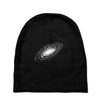 Awesome You Are Here Milky Way Galaxy Premium T Shirt Baby Beanies | Artistshot