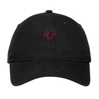 Musical Notes Heart1 Adjustable Cap | Artistshot