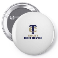 Tri City Dust Devils Pin-back Button | Artistshot