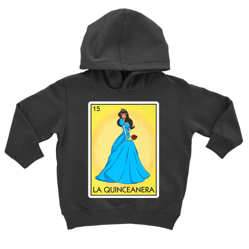 La Quinceanera Card Mexican Lottery Card La Quinceanera Premium T Shir Toddler Hoodie by cm-arts | Artistshot